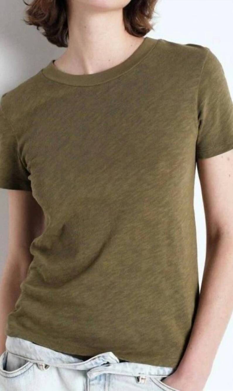 NEW AMERICAN VINTAGE women's sonoma vintage t-shirt in blush
